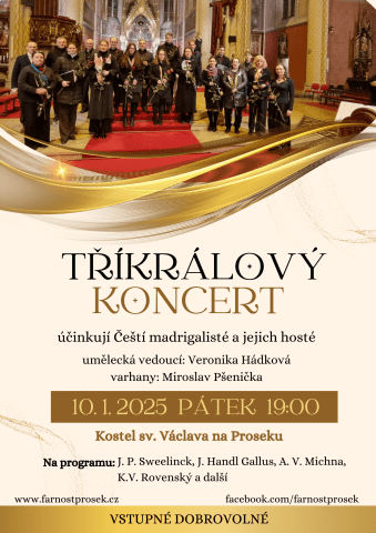 Tříkrálový koncert 2025