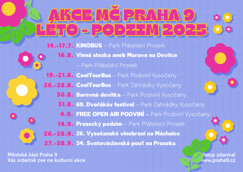 Akce v létě a na podzim 2025