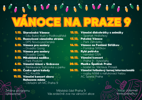 Vánoce na Praze 9