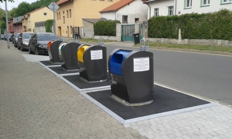 Podzemní kontejnery na tříděný odpad