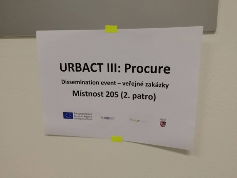 Závěrečná informativní akce Urbact III: Procure