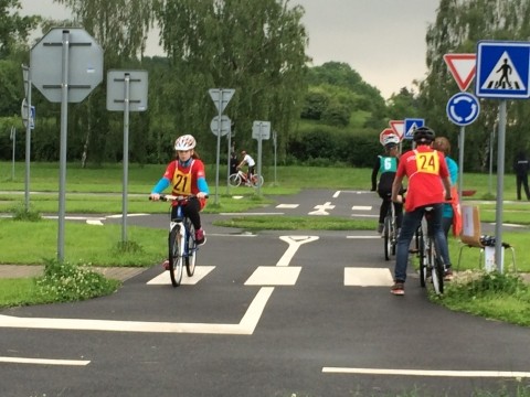 Dopravní soutěž mladých cyklistů - obvodní kolo