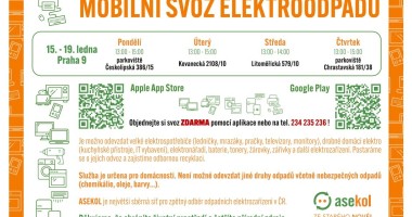 Informace k mobilnímu svozu elektroodpadu